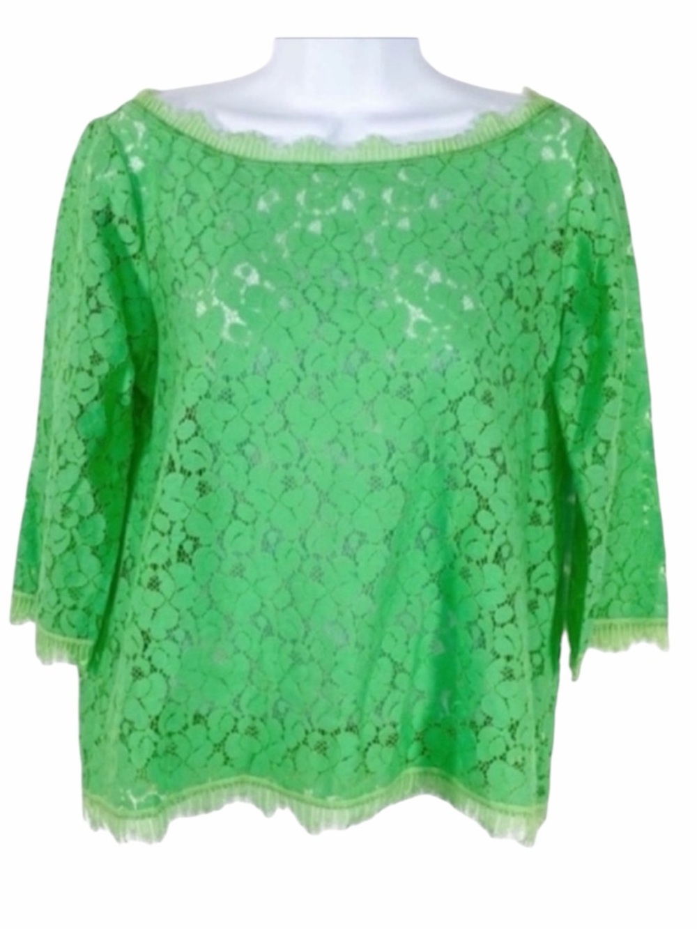 WESTON WEAR - ANTHROPOLOGIE lace blouse top S - Picture 2 of 11